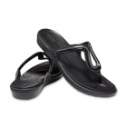 Crocs Sanrah Metal Block Flat női flip-flop papucs