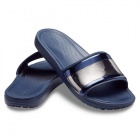 Crocs Sloane Metal Block Slide W női papucs