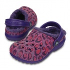 Crocs Kids Classic Lined Graphic Clog bélelt gyerek papucs